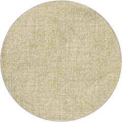 Luxury Washable Voyage VY1 Gold 8' x 8' Rug