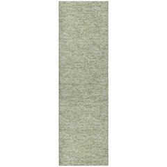 Luxury Washable Voyage VY2 Green 2'3" x 7'6" Runner Rug