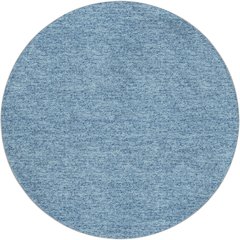 Luxury Washable Voyage VY2 Blue 8' x 8' Rug