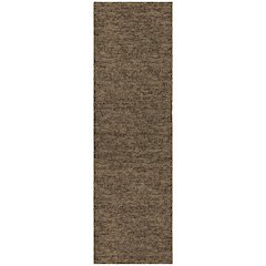 Luxury Washable Voyage VY2 Brown 2'3" x 7'6" Runner Rug