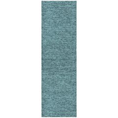 Luxury Washable Voyage VY2 Teal 2'3" x 7'6" Runner Rug