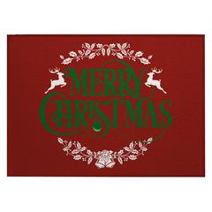 Indoor/Outdoor Wonderland WN6 Red Washable 1'8" x 2'6" Rug