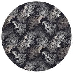 Indoor/Outdoor Surfside ASR33 Midnight Washable 8' x 8' Round Rug