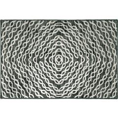Brisbane BR3 Midnight 1'8" x 2'6" Rug