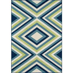 Contemporary Rectangle Area Rug, Multi, 2'3" X 4'6"