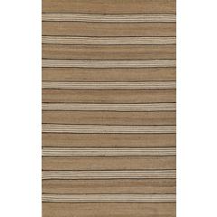 Contemporary Runner Area Rug, Brown, 2'3" X 8' Runner