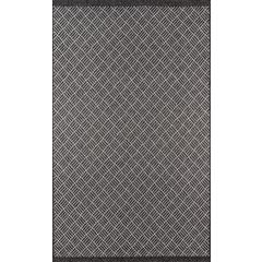 Contemporary Runner Area Rug, Charcoal, 2' X 6' Runner