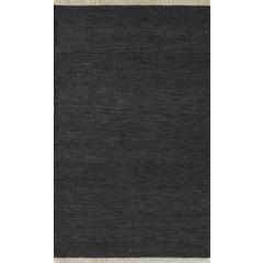 Contemporary Rectangle Area Rug, Charcoal, 10' X 14'
