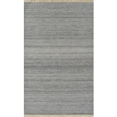 Contemporary Rectangle Area Rug, Silver, 10' X 14'