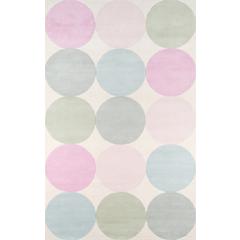 Modern Rectangle Area Rug, Multi, 3'6" X 5'6"