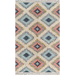 Contemporary Runner Area Rug, Multi, 2'3" X 7'10" Runner
