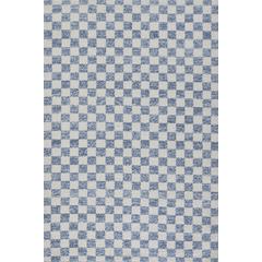 Contemporary Rectangle Area Rug, Blue, 7'10" X 10'