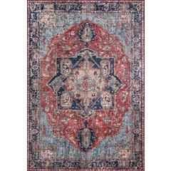Traditional Runner Area Rug, Multi, 2'3" X 8' Runner