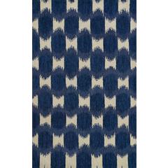 Transitional Runner Area Rug, Navy, 2'6" X 8' Runner