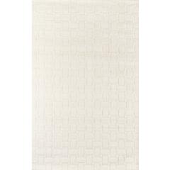 Contemporary Runner Area Rug, Ivory, 2'3" X 8' Runner
