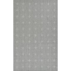 Contemporary Rectangle Area Rug, Light Blue, 3'6" X 5'6"