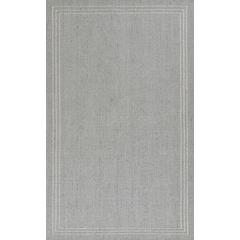 Contemporary Rectangle Area Rug, Light Blue, 3'6" X 5'6"