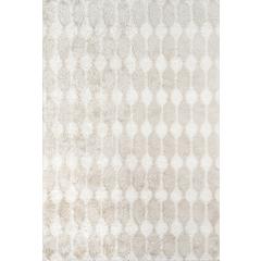 Modern Runner Area Rug, Taupe, 2'3" X 7'6" Runner
