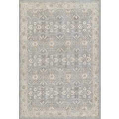 Traditional Runner Area Rug, Blue, 2'3" X 7'9" Runner