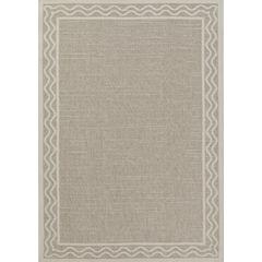Contemporary Runner Area Rug, Grey, 2'7" X 7'6" Runner