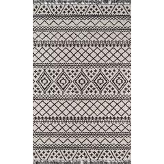 Transitional Runner Area Rug, Grey, 2'3" X 8' Runner