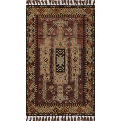 Traditional Runner Area Rug, Terra Cott, 2'3" X 8' Runner