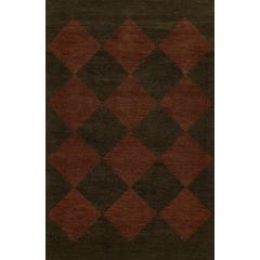 Contemporary Runner Area Rug, Copper, 2'6" X 8' Runner