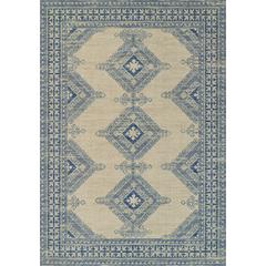 Traditional Rectangle Area Rug, Ivory, 3'3" X 5'