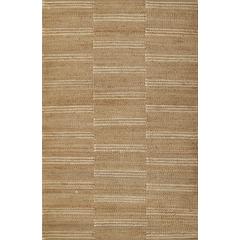 Contemporary Rectangle Area Rug, Natural, 3'6" X 5'6"