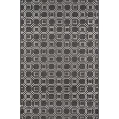 Contemporary Runner Area Rug, Charcoal, 2' X 10' Runner