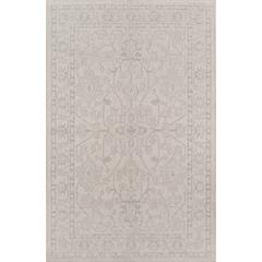 Transitional Runner Area Rug, Grey, 2' X 10' Runner
