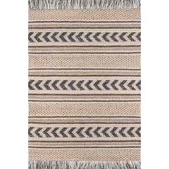 Transitional Rectangle Area Rug, Charcoal, 3'9" X 5'9"
