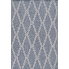 Transitional Rectangle Area Rug, Blue, 3'3" X 5'