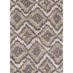 Transitional Round Area Rug, Grey, 4' X 4' Round