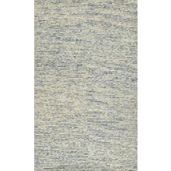 Contemporary Rectangle Area Rug, Blue, 3'6" X 5'6"