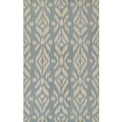 Transitional Rectangle Area Rug, Light Blue, 3'6" X 5'6"