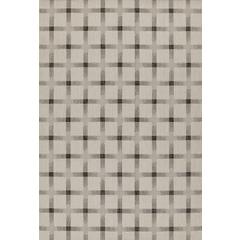 Contemporary Rectangle Area Rug, Ivory, 3'3" X 5'