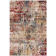 Transitional Rectangle Area Rug, Multi, 3'3" X 5'3"