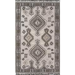 Transitional Rectangle Area Rug, Grey, 3'6" X 5'6"