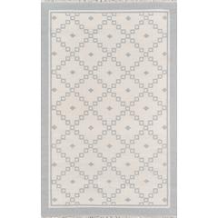 Contemporary Rectangle Area Rug, Grey, 3'6" X 5'6"