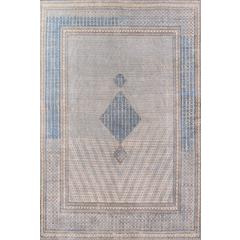 Traditional Runner Area Rug, Blue, 2'3" X 7'6" Runner