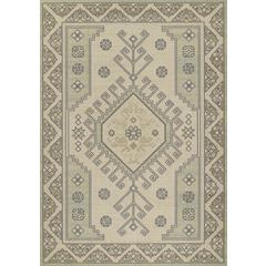 Traditional Rectangle Area Rug, Sage, 5'3" X 7'6"