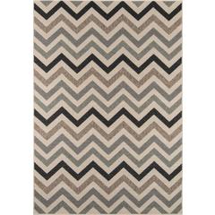 Contemporary Rectangle Area Rug, Sage, 3'11" X 5'7"