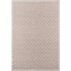 Contemporary Runner Area Rug, Tan, 2'7" X 7'6" Runner