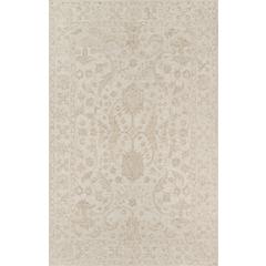 Traditional Rectangle Area Rug, Beige, 5' X 8'