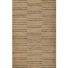 Contemporary Rectangle Area Rug, Natural, 5' X 8'