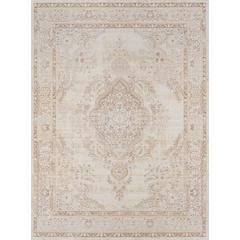 Traditional Rectangle Area Rug, Ivory, 5'3" X 7'3"