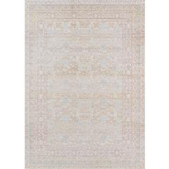 Traditional Rectangle Area Rug, Blue, 5'3" X 7'3"