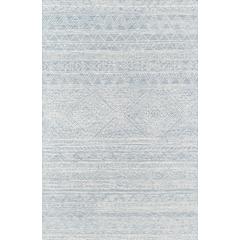Contemporary Rectangle Area Rug, Light Blue, 5' X 8'