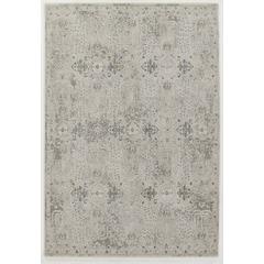 Traditional Rectangle Area Rug, Grey, 7'10" X 10'10"